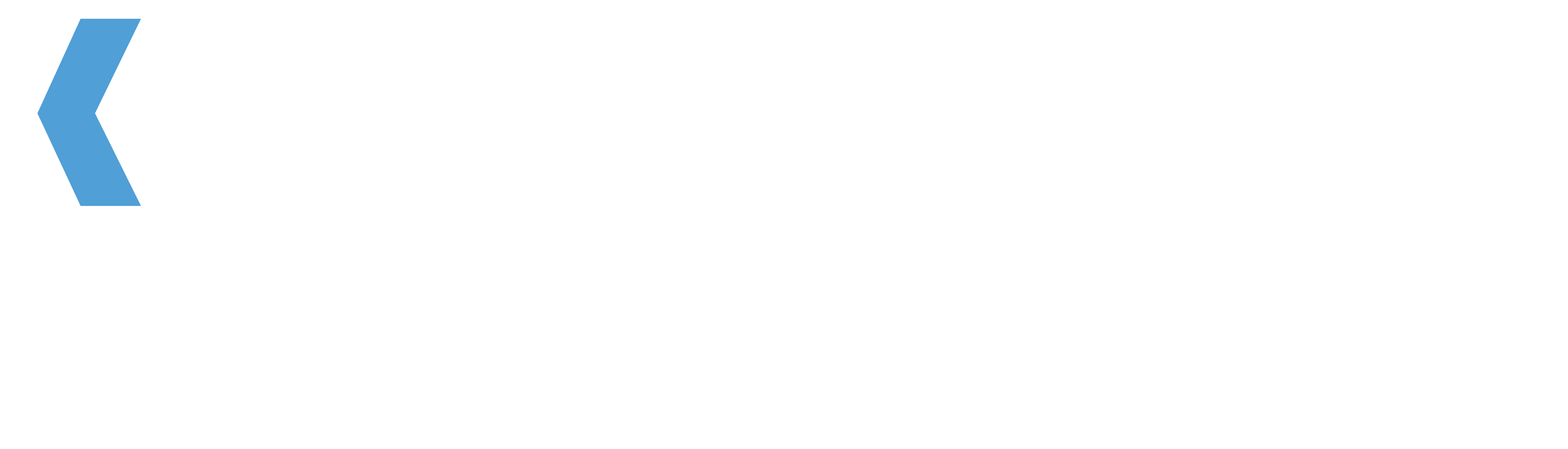The logo of Sweden AI Factory. Straight modern white lines, with one blue line in the second M.